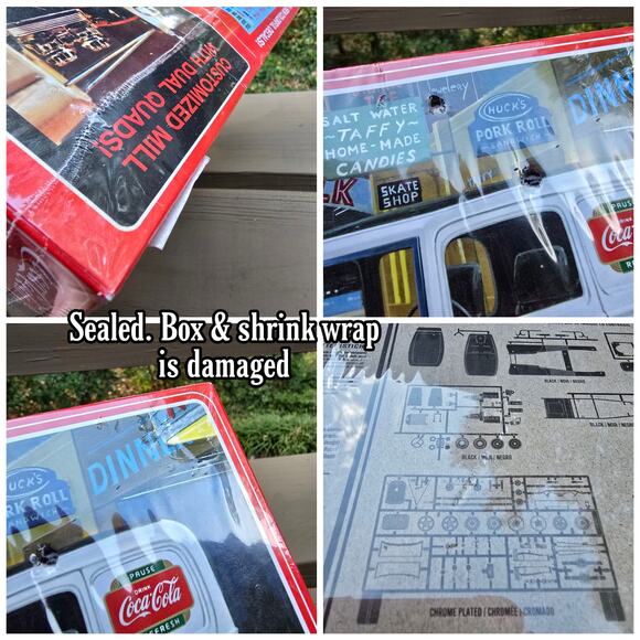 Coca-Cola Delivery Sedan '32 Ford Model Car Kit MPC 902/12 1/25 Scale Plastic - Picture 4 of 6